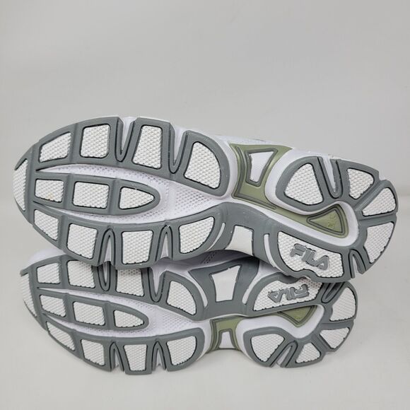 Fila Womens 6.5 Memory Workshift Slip Resistant Work Shoe White Restaurant Work - Picture 3 of 9